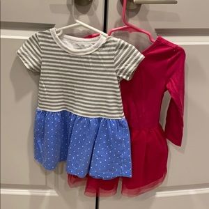 Two 2T dresses.